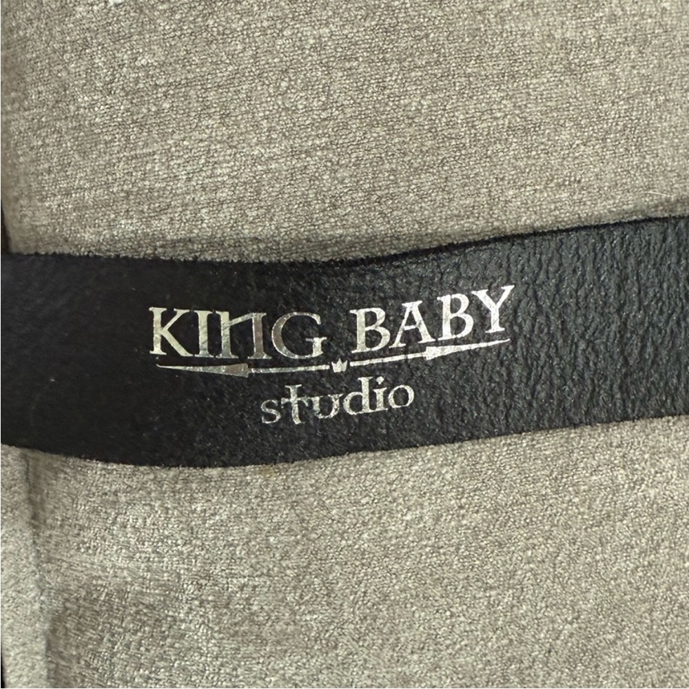 King Baby Studio Black and Silver Accessory
